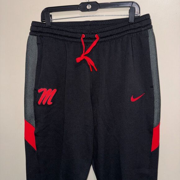 Nike Ole Miss Rebels Basketball Team Issue PE Travel Set Hoodie & Pants Men XL-T - Picture 9 of 16
